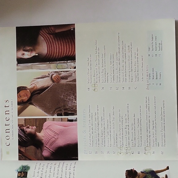 Interweave Knits Magazine Summer 2004 Celebrate Summer Knits - Picture 4 of 12